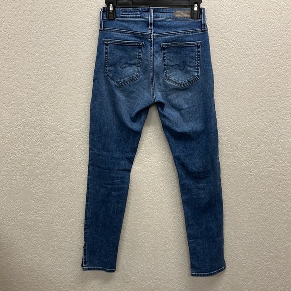 AG Anthropologie Stevie High Rise Skinny Ankle Jeans 25 - Picture 10 of 14